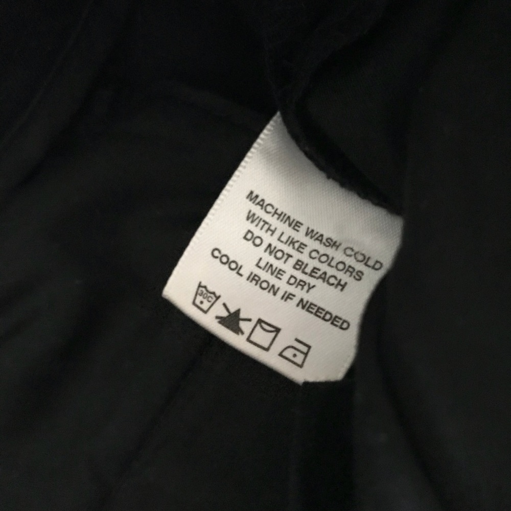 Cropped Black Khakis Dress Slacks 👖 - Picture 2 of 8
